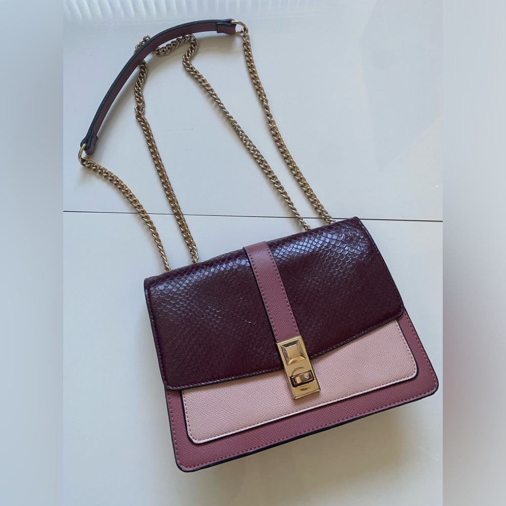 Aldo Purple and Pink Bag